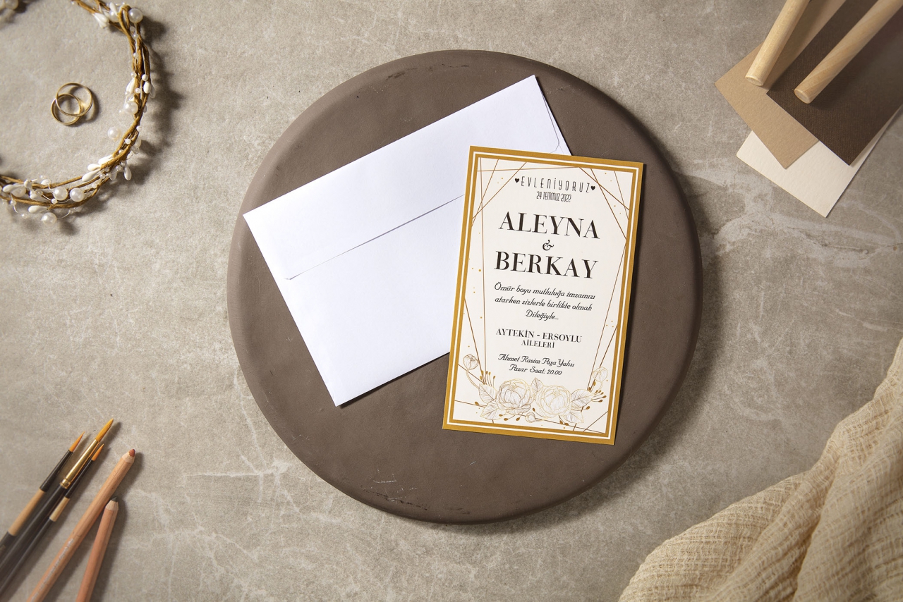 1000 Adet davetiye